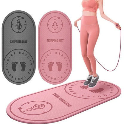 Discover the Ultimate Anti-Noise Jump Rope and Yoga Mat: Your Go-To Fitness Companion for Home and Outdoor Workouts