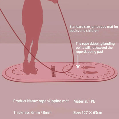 Discover the Ultimate Anti-Noise Jump Rope and Yoga Mat: Your Go-To Fitness Companion for Home and Outdoor Workouts
